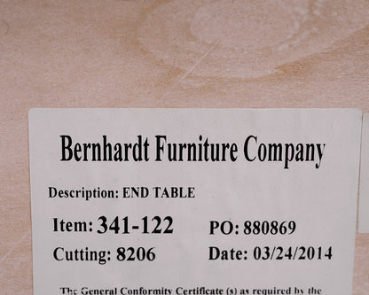 Bernhardt Salon Shagreen Wrapped Tray Accent Table