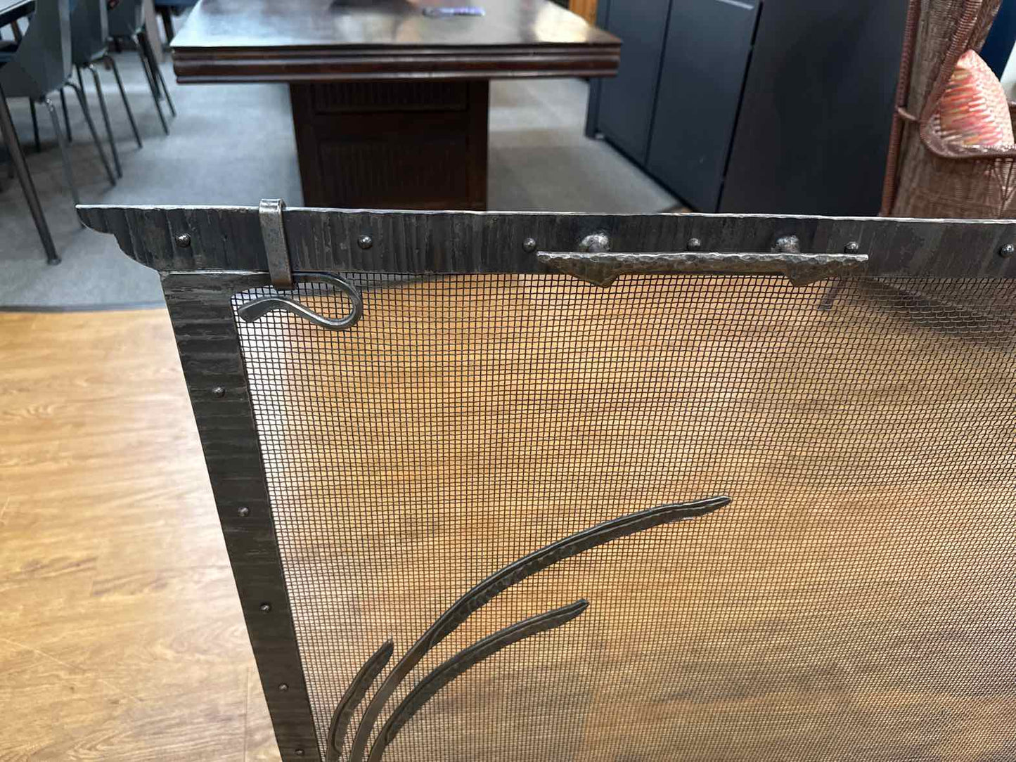 Wrought Iron Fireplace Screen