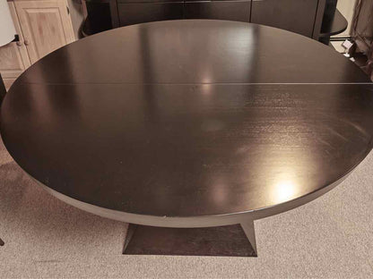 Arhaus 'Leighton' Ebony Espresso Finish Round  Dining Table