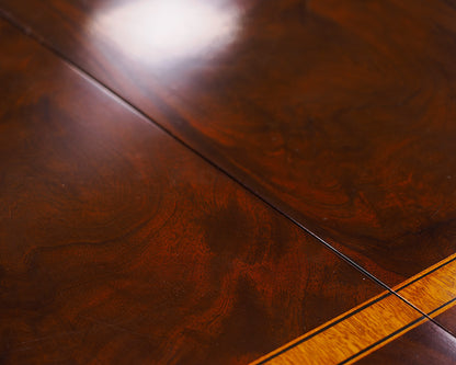 Henredon Mahogany Inliad Dining Table