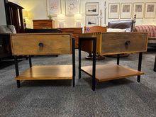 Pair of Crate & Barrel 'Atwood' Nightstands