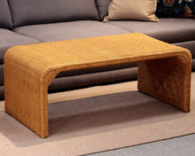 Wicker Waterfall Cocktail Table