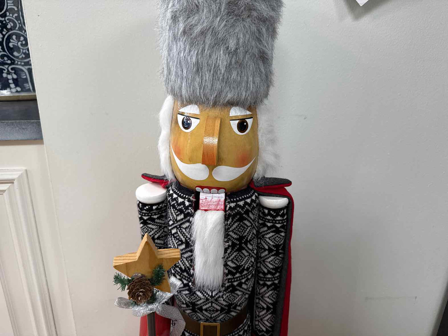 Large 4ft Decorative Christmas Nutcracker