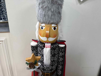 Large 4ft Decorative Christmas Nutcracker