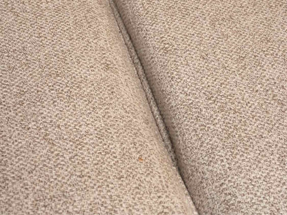 Ivory with Grey Fleck  Uphosltered 3 Cushion Sofa