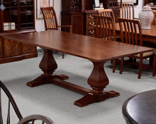 Ethan Allen Double Pedestal Dining Table