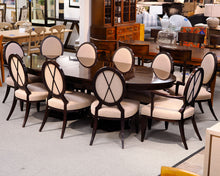 Barbara Barry for Baker Mahogany Table & 10 Chair Set