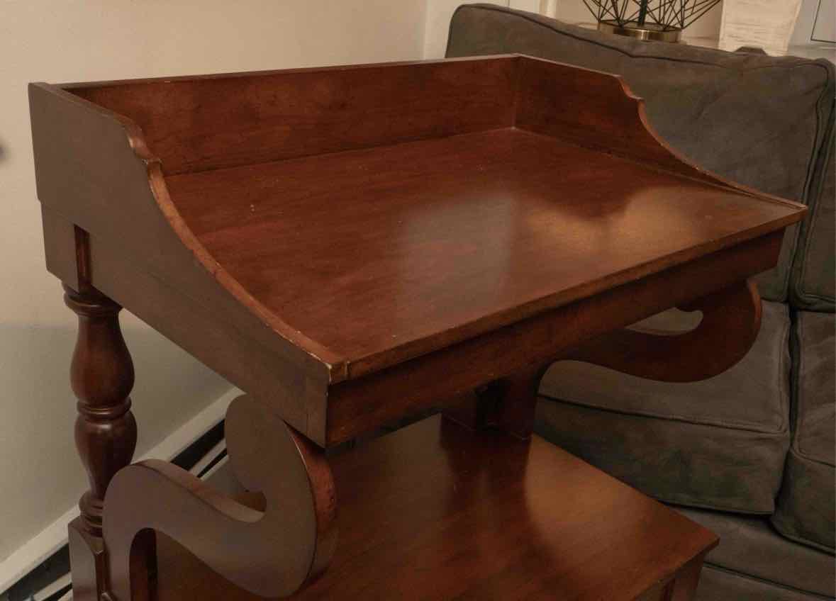 Lane Furniture 'Country Living' Cherry 2 Tier 1 Drawer Wash Stand Accent Table