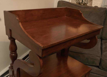 Lane Furniture 'Country Living' Cherry 2 Tier 1 Drawer Wash Stand Accent Table
