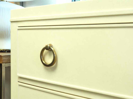 Bernhardt Ivory Nine Drawer Dresser