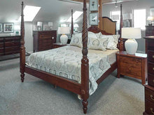 Ethan Allen British Classics Cherry Stain  King Bed