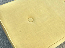 Marigold Yellow Upholstered Ottoman