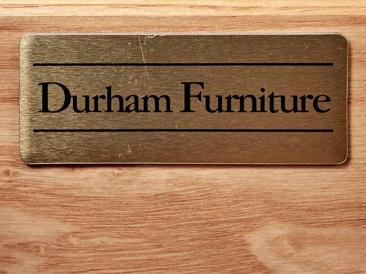 Durham Furniture Cherry Shaker Style  8 Drawer Dresser with Mirror