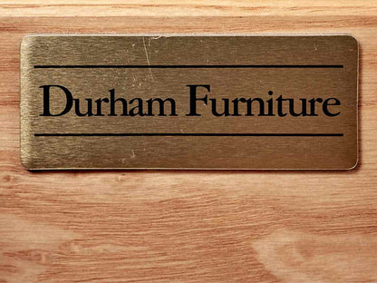 Durham Furniture Cherry Shaker Style  8 Drawer Dresser with Mirror