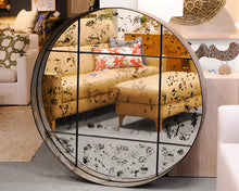 Geller Rustic Stained Glass Mirror