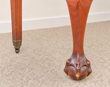 Solid Mahogany Huntboard with Ball & Claw feet