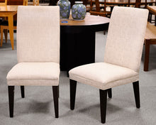 Pair of Custom Upholstered Dining Chairs