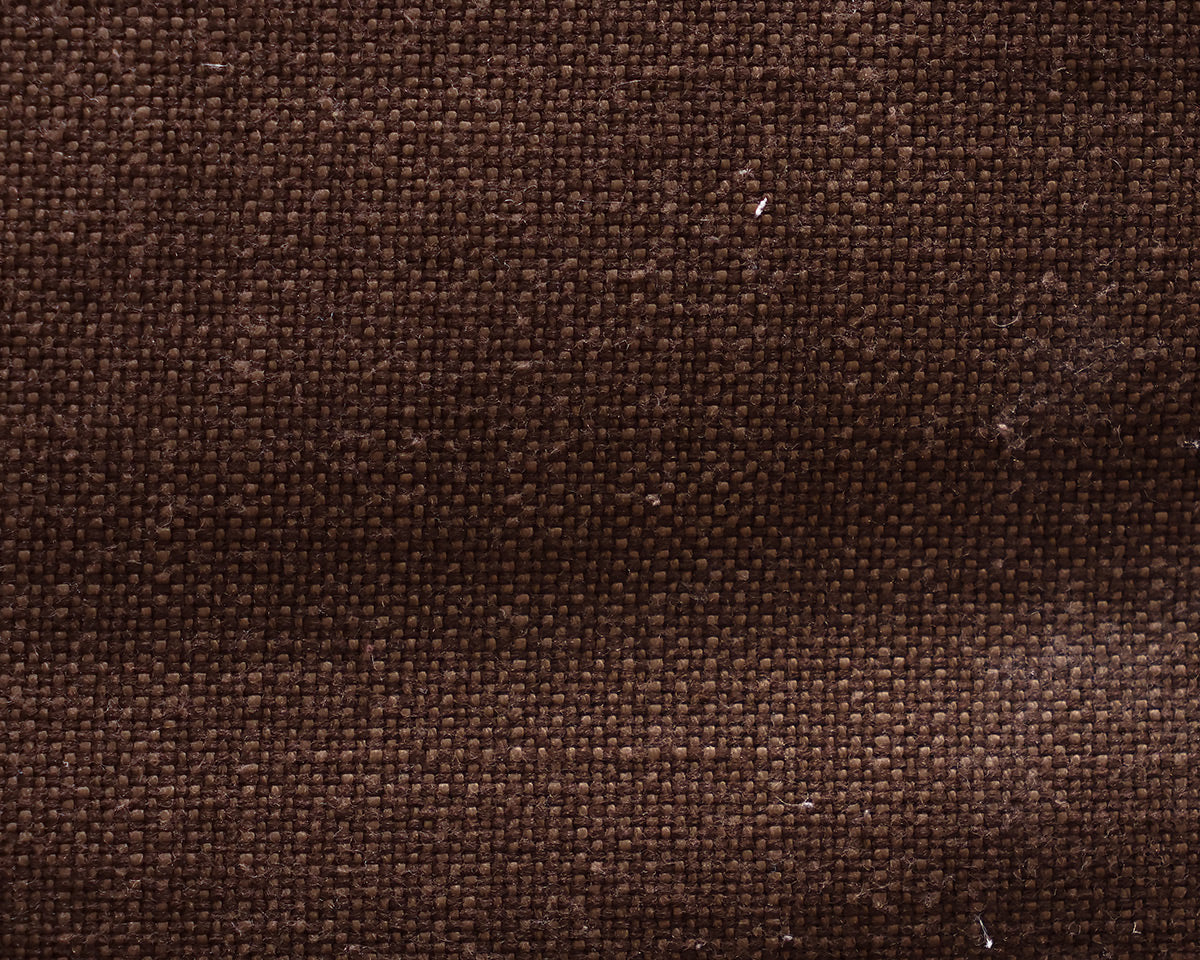 RH Shelter Arm Bench Seat 8' Sofa in Brown Belgian Linen