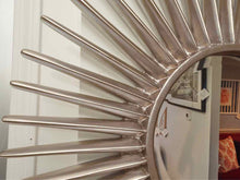 Silver Finish Sun Burst Mirror