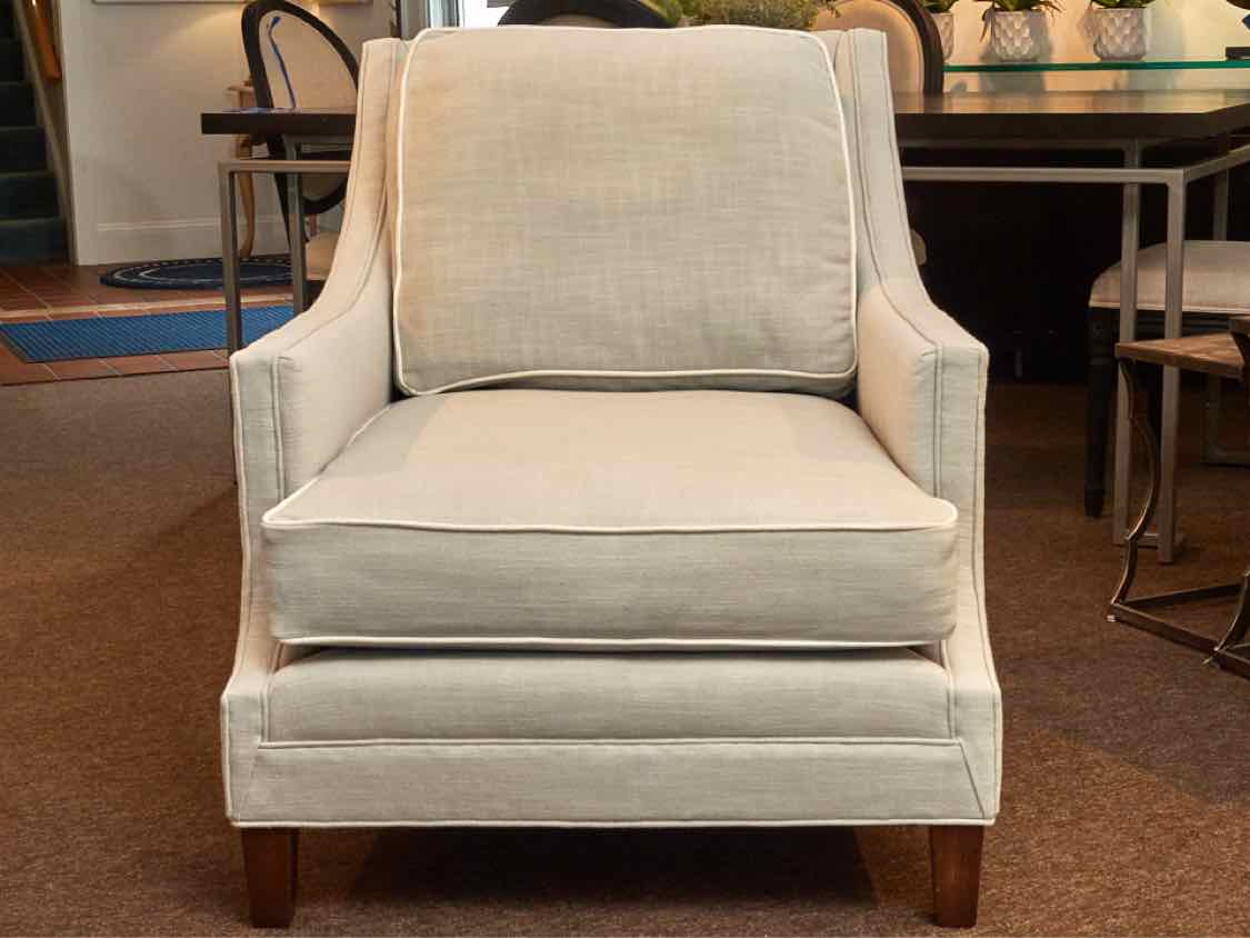 Pair Of Miles Talbot  Joe Ruggiero Collection Wing Back Chairs