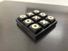 Small Tic-Tac-Toe in Black & Ivory