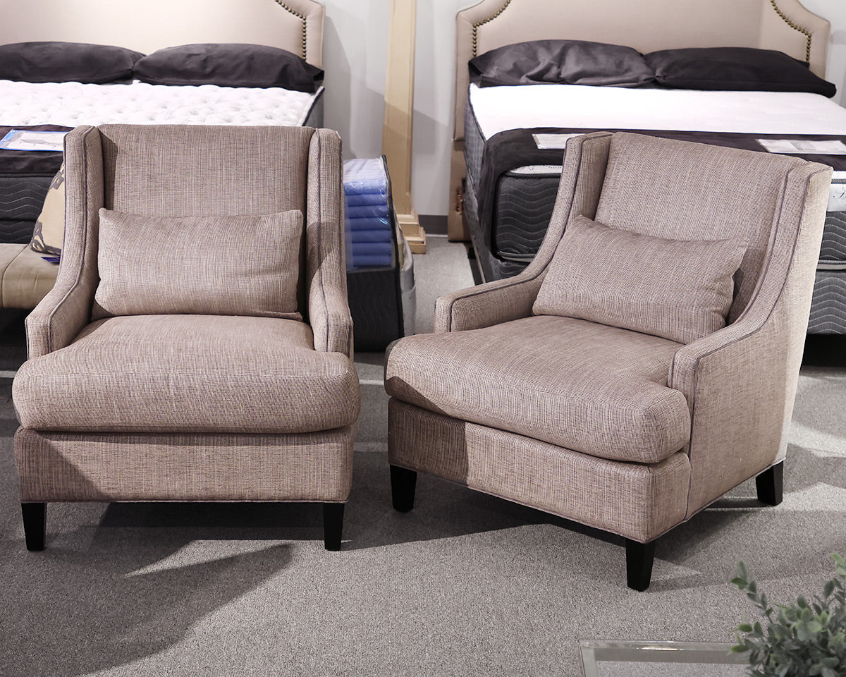 Pair of Custom Jessica Charles Accent Chairs