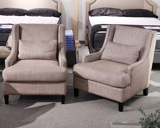 Pair of Custom Jessica Charles Accent Chairs