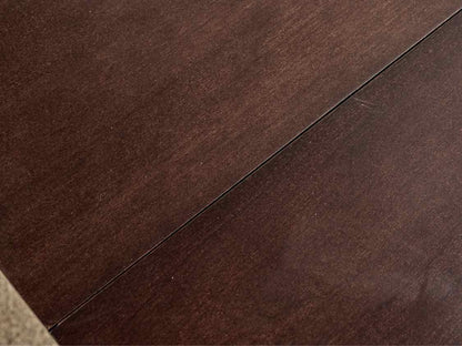 Espresso Finish Dining Table W/ Turned Legs