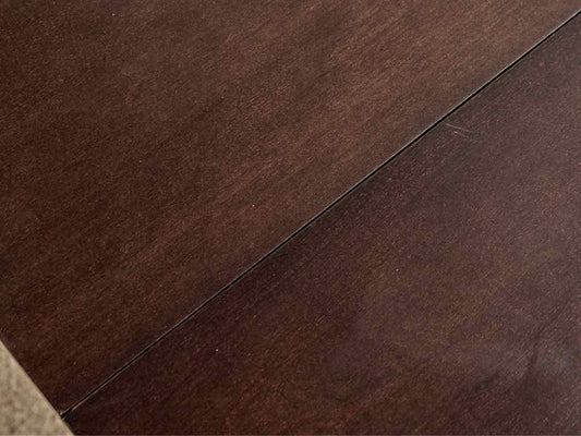 Espresso Finish Dining Table W/ Turned Legs