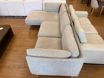 Crate & Barrel 2-Piece 'Wells' Sectional