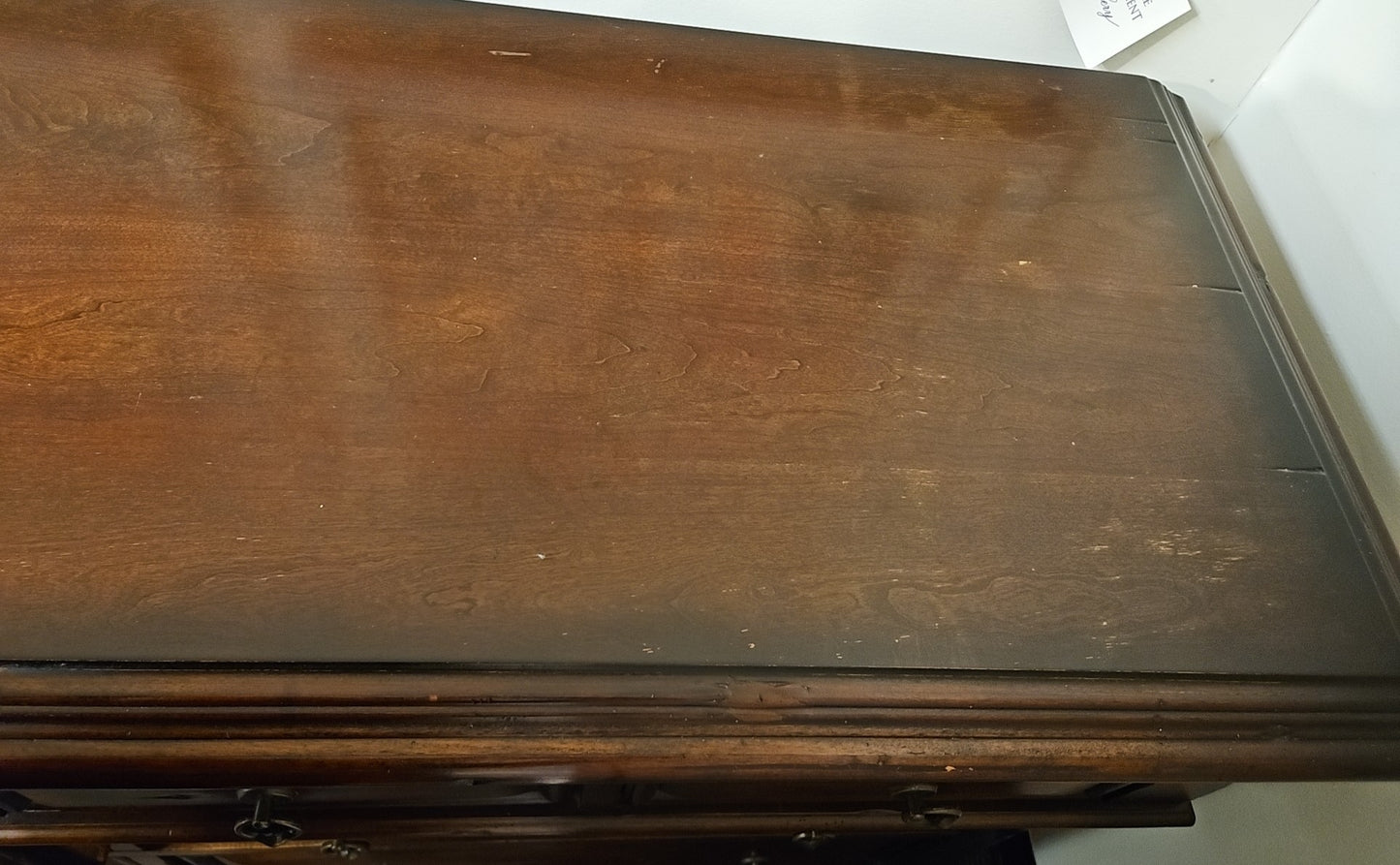 Pottery Barn Espresso 8 Drawer Dresser