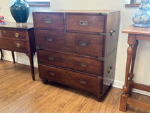 Antique 2-Piece Campaign Chest