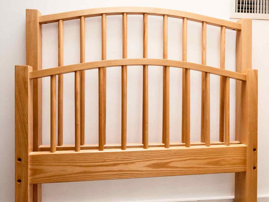 Vermont Tubbs Solid Ash Twin Spindle Bed