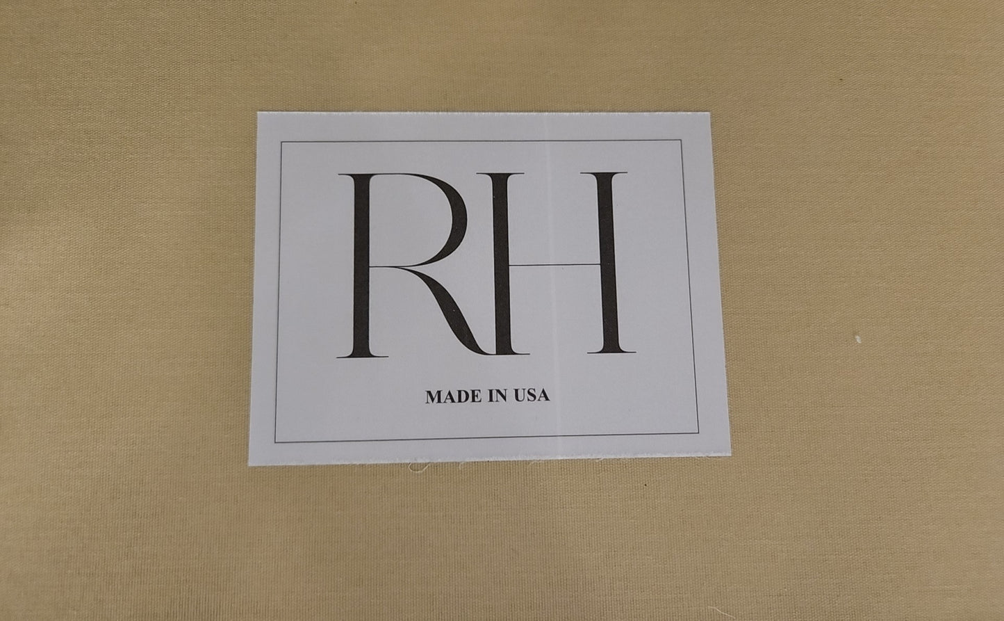 Restoration Hardware 'Hayden' Bench Seat Sofa