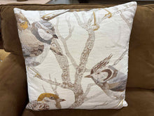 Watercolor Birds Accent Pillow