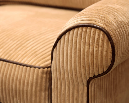 Pair of Highland House Upholstered Swivel Chairs