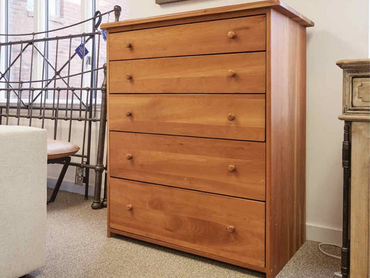 Pompanoosuc Mills Cherry Five Drawer Chest