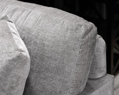 Smith Brothers Furniture  Gray Chenille  Sectional