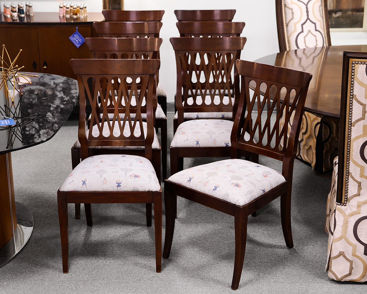 Set of 8 Henkel Harris Dining Chairs