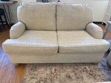 Loveseat in Light Grey