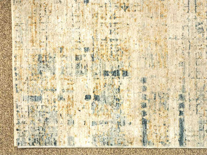 Gray Blue & Beige Area Rug