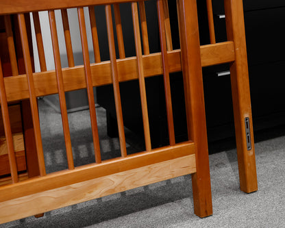 Mission Style Cherry Full Bed