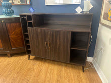 Dark Finish Bar Cabinet