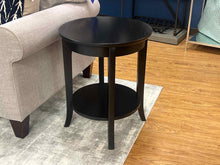 Pottery Barn Black Side Table