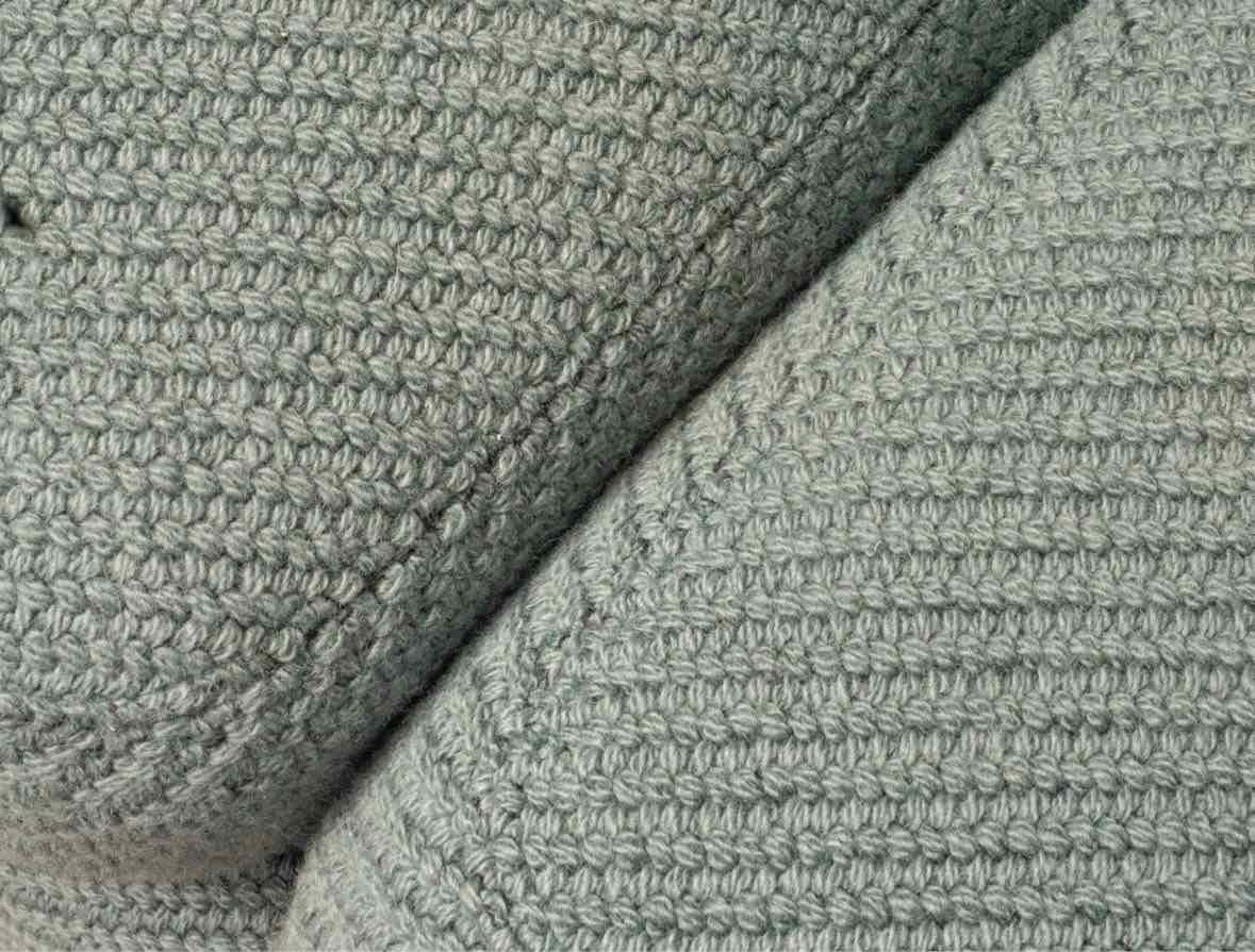Danish Modern 2 Cushion Sofa
