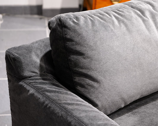 Mitchell Gold + Bob Williams Sofas Velvet Slipcover Sofa