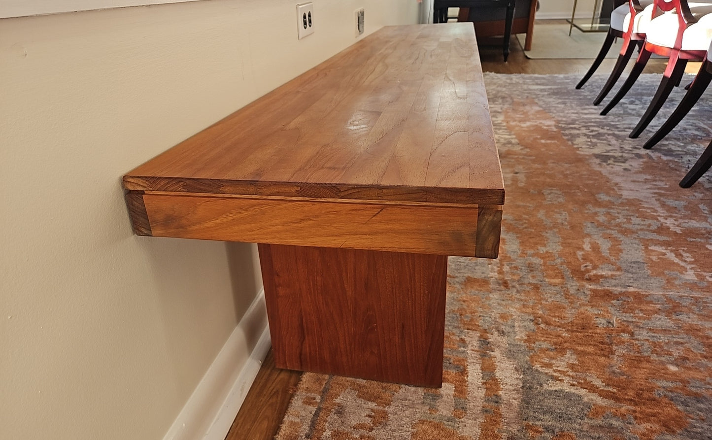 DWR 'Kayu' Teak Bench