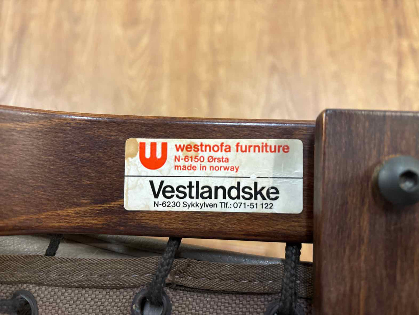 Pair of Westnofa 'Siesta' Armchairs and Ottoman
