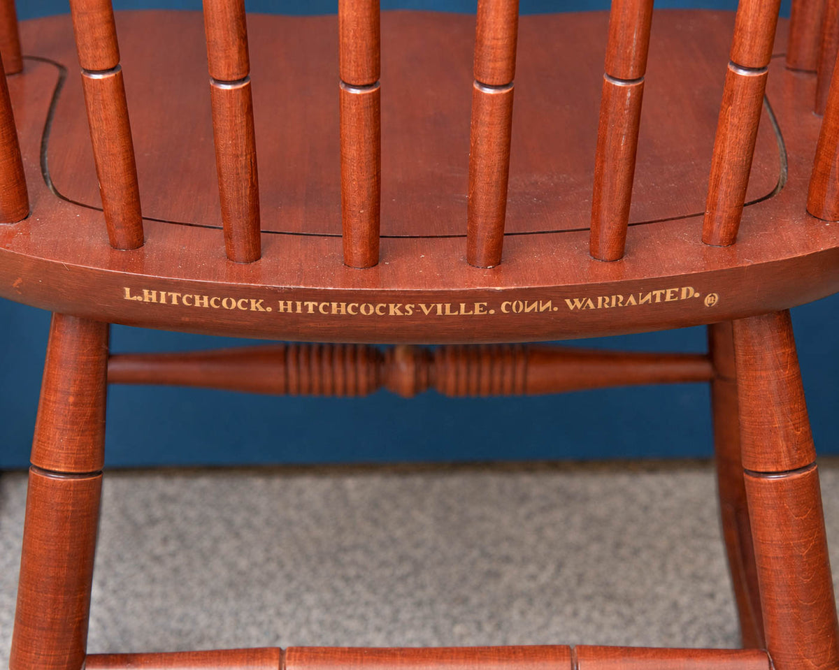 Hitchcock Cherry Collegiate Arm Chair
