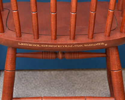 Hitchcock Cherry Collegiate Arm Chair